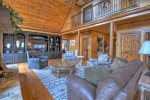 River Lodge: Living Room: TV